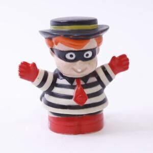 McDonald's Happy Meal, Hamburglar, 2005, Little People, Toy, ~ 250929-WH 781